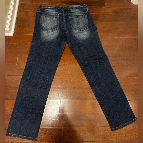 New York & Co Slim Slouch Dark Wash Jeans - Picture 5 of 5